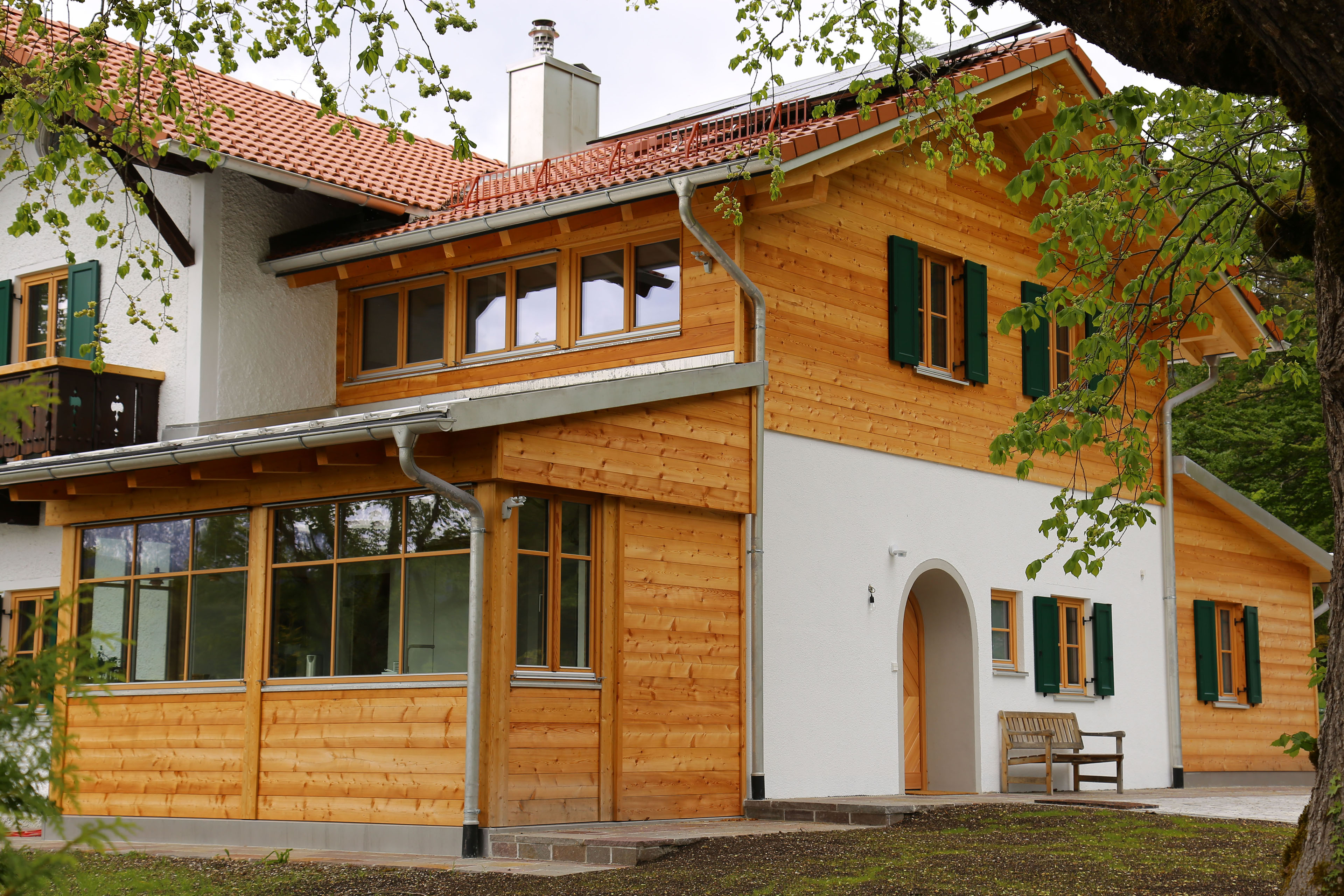 Ferienhaus   AussenEinfahrt